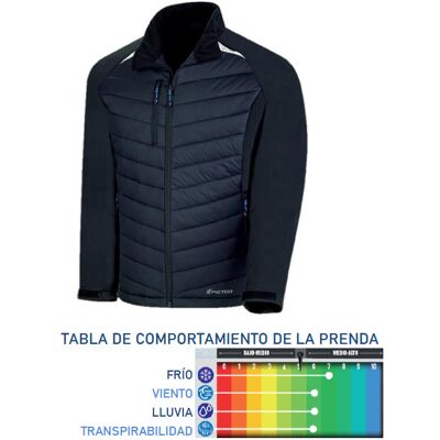 Marca Protección Laboral Chaqueta “ópalo” Talla L Fabricada En Tejido Softshell De Poliéster, Elástano Y Termoplástico Color Neg Marca Protección Laboral Chaqueta “ópalo” Talla L Fabricada En Tejido Softshell De Poliéster, Elástano Y Termoplástico Color Neg