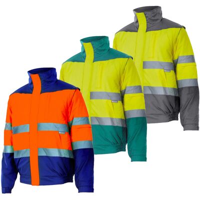 Marca - Velilla 161 Chaqueta De Trabajo De Alta Visibilidad - Xxl - Azul/naranja Marca - Velilla 161 Chaqueta De Trabajo De Alta Visibilidad - Xxl - Azul/naranja