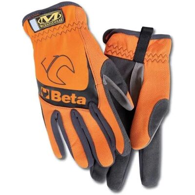 Beta Guantes De Trabajo Xxl Naranja Piel Sintética Beta Guantes De Trabajo Xxl Naranja Piel Sintética