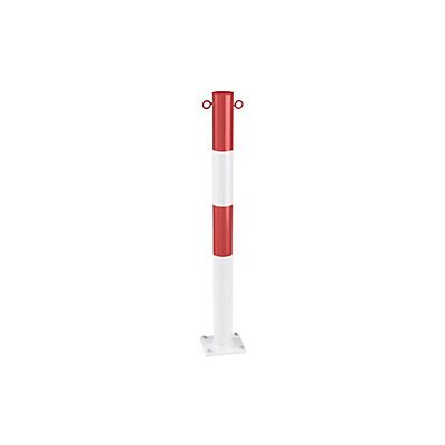 CERTEO Poste Barrera De Tubo De Acero Para Atornillar Ø 76 Mm Rojo CERTEO Poste Barrera De Tubo De Acero Para Atornillar Ø 76 Mm Rojo