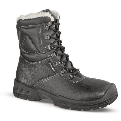 Aimont - Bota De Seguridad Knut Talla 46 Negro S3 Ci Src En Iso 20345 Cuero Plena Flor A Aimont - Bota De Seguridad Knut Talla 46 Negro S3 Ci Src En Iso 20345 Cuero Plena Flor A