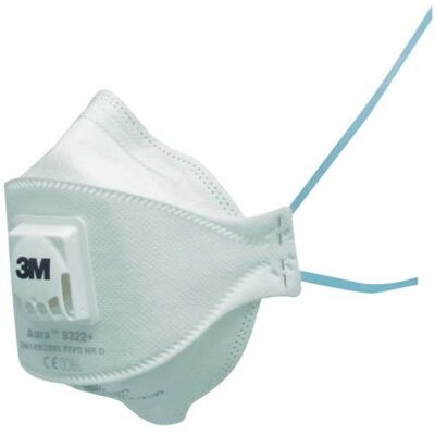 3m - Mascarilla Proteccion Ffp2 Con Valvula (10 Uds) 9322+ Aura Plegada Nr - 7100258909 3m - Mascarilla Proteccion Ffp2 Con Valvula (10 Uds) 9322+ Aura Plegada Nr - 7100258909