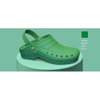 Dian - Zueco Sanitario De Material Polimérico Antibacteriano Sbs Monocasco 02-s 36 Verde Dian - Zueco Sanitario De Material Polimérico Antibacteriano Sbs Monocasco 02-s 36 Verde