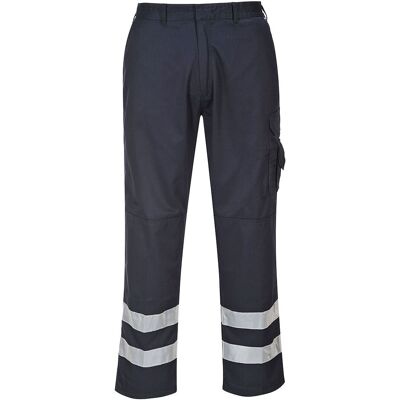 Portwest - Pantalones De Seguridad Combat Iona Hechura Regular, Color Negro S917 L Azul Marino Portwest - Pantalones De Seguridad Combat Iona Hechura Regular, Color Negro S917 L Azul Marino