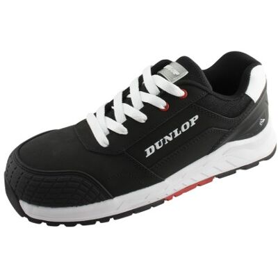 Zapatos de Seguridad Dunlop Storm - Negro Nobuk S3 - 45 Zapatos de Seguridad Dunlop Storm - Negro Nobuk S3 - 45