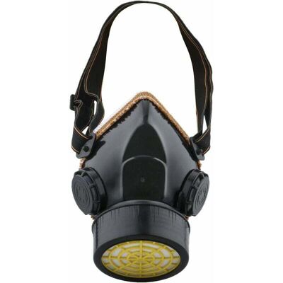 OEM Mascarilla Antipolvo, Protección Contra Pintura, Respirador Químico Industrial Contra Vapores Tóxicos, Mascarilla Con Cartucho Y Válvula De Fácil Respiración, Color Negro -crezuo OEM Mascarilla Antipolvo, Protección Contra Pintura, Respirador Químico Industrial Contra Vapores Tóxicos, Mascarilla Con Cartucho Y Válvula De Fácil Respiración, Color Negro -crezuo
