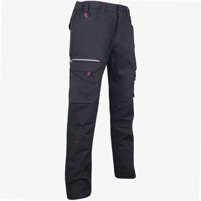 Pantalones De Trabajo Lma Canvas - Basalto Negro - S38 - 1425-38 Pantalones De Trabajo Lma Canvas - Basalto Negro - S38 - 1425-38