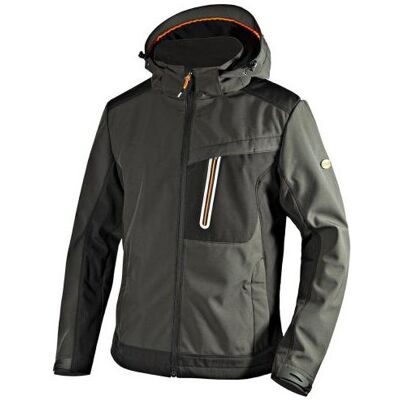 Diadora - Chaqueta De Trabajo Utility Softshell Tech Carbon - Xl - Gris Diadora - Chaqueta De Trabajo Utility Softshell Tech Carbon - Xl - Gris