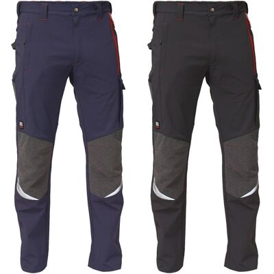 Siggi - Pantalón De Trabajo Multibolsillos Finder - Xl - Azul Siggi - Pantalón De Trabajo Multibolsillos Finder - Xl - Azul