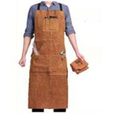 OEM Delantal De Soldador Con 6 Bolsillos, Delantal De Trabajo De Cuero Resistente Al Calor E Ignífugo, Delantal De Carpintero Ajustable Para Hombre (tallas M A Xxxl), Perfecto Para Herreros, Mecánicos Y T OEM Delantal De Soldador Con 6 Bolsillos, Delantal De Trabajo De Cuero Resistente Al Calor E Ignífugo, Delantal De Carpintero Ajustable Para Hombre (tallas M A Xxxl), Perfecto Para Herreros, Mecánicos Y T