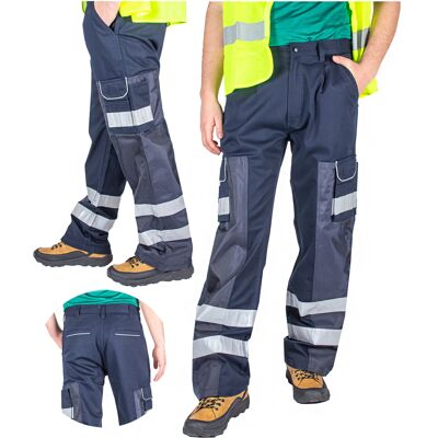 OEM Pantalones De Trabajo Reflectantes Para Hombre Firi, Pantalones Largos De Trabajo Para Hombre, Talla 40/32, Azul Marino Reflectante OEM Pantalones De Trabajo Reflectantes Para Hombre Firi, Pantalones Largos De Trabajo Para Hombre, Talla 40/32, Azul Marino Reflectante