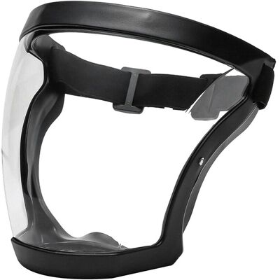 OEM Mascarilla Facial Completa De Una Pieza Con Marco, Antivaho, Antipolvo, Ultratransparente, Higiénica Y Antigotas, Con Gafas Protectoras - Negra OEM Mascarilla Facial Completa De Una Pieza Con Marco, Antivaho, Antipolvo, Ultratransparente, Higiénica Y Antigotas, Con Gafas Protectoras - Negra