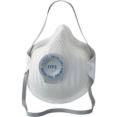 Moldex Máscara Anti Polvo 2555 Clásico ,ffp3 Nr D (por 20) Moldex Máscara Anti Polvo 2555 Clásico ,ffp3 Nr D (por 20)