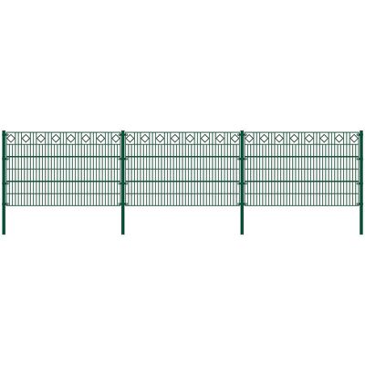Home Deluxe Esteras De Doble Varilla Morata Diamante, Valla De Jardín, Valla De Estera Altura: 200 Cm / Longitud: 20 M 1x Poste Esquinero Home Deluxe Esteras De Doble Varilla Morata Diamante, Valla De Jardín, Valla De Estera Altura: 200 Cm / Longitud: 20 M 1x Poste Esquinero