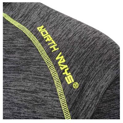 North Ways - Chaqueta - Nine Worth - Lenny 1505 Gris Jaspeado / Amarillo Fluorescente S.4xl North Ways - Chaqueta - Nine Worth - Lenny 1505 Gris Jaspeado / Amarillo Fluorescente S.4xl