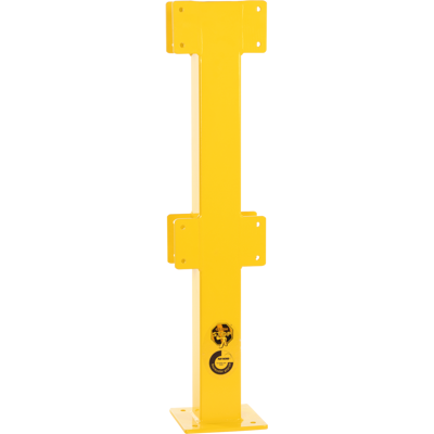 Certeo - Poste Para Barandillas De Seguridad Para Interiores Altura Certeo - Poste Para Barandillas De Seguridad Para Interiores Altura