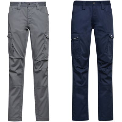 Diadora - Pantalones De Trabajo Utility Staff Stretch Cargo - L - Gris Diadora - Pantalones De Trabajo Utility Staff Stretch Cargo - L - Gris