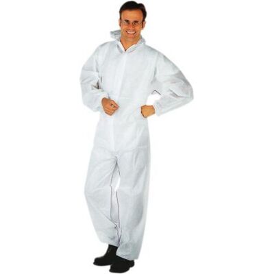 EDE Traje Protector Desechable -basic- Txl Blanco EDE Traje Protector Desechable -basic- Txl Blanco