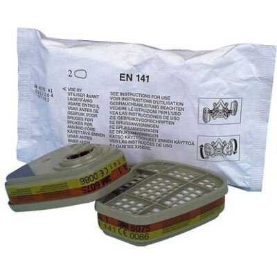 Filtro 3m 6059 Abek1 Protección Respiratoria Gases Vapores Verde Filtro 3m 6059 Abek1 Protección Respiratoria Gases Vapores Verde