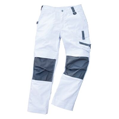 Pantalones de trabajo Excess Champ - Modelo 592 - Blanco/Gris Pantalones de trabajo Excess Champ - Modelo 592 - Blanco/Gris