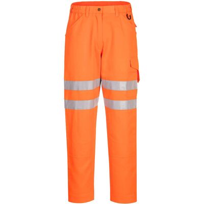 Portwest - Pantalón Eco De Alta Visibilidad Con Bolsillos Para Rodilleras Ec40 46 Pulgadas Naranja Portwest - Pantalón Eco De Alta Visibilidad Con Bolsillos Para Rodilleras Ec40 46 Pulgadas Naranja