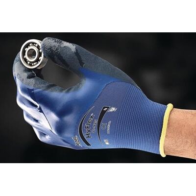 Ansell - Guantes Hyflex® 11-925 Talla 8 Azul En 388 Psa Ii (por 12) Ansell - Guantes Hyflex® 11-925 Talla 8 Azul En 388 Psa Ii (por 12)