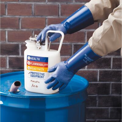 Showa Guante De Protección Nsk 24,nitr Il,356 Mm Lang,talla 10 (por 12) Showa Guante De Protección Nsk 24,nitr Il,356 Mm Lang,talla 10 (por 12)