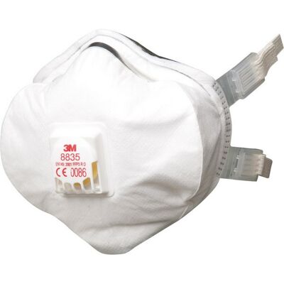 3M Máscaras Anti Polvos Finos, Nivel De Protección : P3d ( Par 5 ) (por 5 ) 3M Máscaras Anti Polvos Finos, Nivel De Protección : P3d ( Par 5 ) (por 5 )