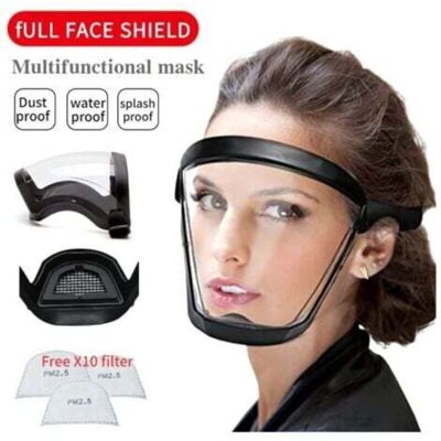 DPZO Paquete De 2 Mascarillas Transparentes Con Protección Facial Completa, Gafas De Seguridad, Máscara De Protección Ocular, Casco A Prueba De Viento, Polvo Y Salpicaduras. DPZO Paquete De 2 Mascarillas Transparentes Con Protección Facial Completa, Gafas De Seguridad, Máscara De Protección Ocular, Casco A Prueba De Viento, Polvo Y Salpicaduras.