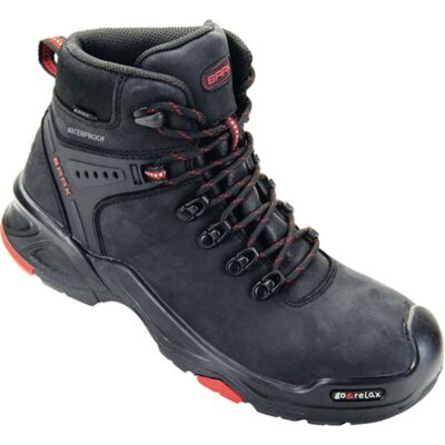 Baak - Botas De Seguridad Bailey Talla 45 Cuero Negro / Rojo S3 Src Hro Wr En20345 Baak - Botas De Seguridad Bailey Talla 45 Cuero Negro / Rojo S3 Src Hro Wr En20345