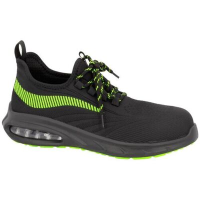 OEM Neri Safety Zapato De Seguridad Bajo Rush 998 S1 Pl Fo Sr Esd Fine Knit Unisex Negro/verde Talla 38 OEM Neri Safety Zapato De Seguridad Bajo Rush 998 S1 Pl Fo Sr Esd Fine Knit Unisex Negro/verde Talla 38