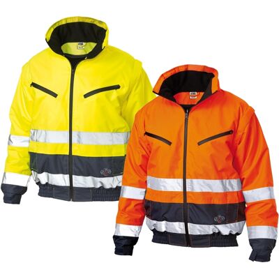 Siggi - Chaqueta De Trabajo De Alta Visibilidad Bomber 25gi0221 - S - Naranja Siggi - Chaqueta De Trabajo De Alta Visibilidad Bomber 25gi0221 - S - Naranja