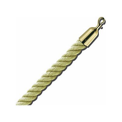 CERTEO Cordel Delimitador De 1,5 M Extremos De Latón Cordel Beige CERTEO Cordel Delimitador De 1,5 M Extremos De Latón Cordel Beige