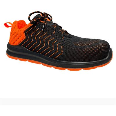 OEM Neri Safety Zapato De Seguridad Bajo Wave S1p Src Esd Tejido Flyknit Mesh Unisex Negro/naranja Talla 36 OEM Neri Safety Zapato De Seguridad Bajo Wave S1p Src Esd Tejido Flyknit Mesh Unisex Negro/naranja Talla 36