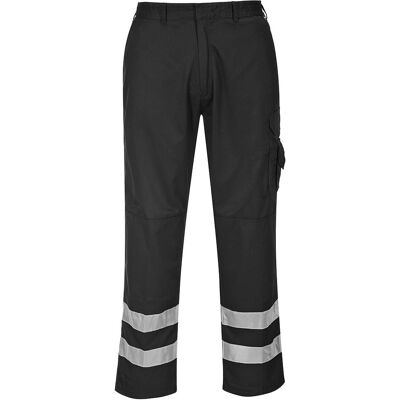 Portwest - Pantalones De Seguridad Combat Iona Hechura Regular, Color Negro S917 L Negro Portwest - Pantalones De Seguridad Combat Iona Hechura Regular, Color Negro S917 L Negro