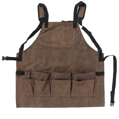 OEM Delantal De Trabajo Resistente Con 11 Bolsillos Para Herramientas. Delantal De Lona Ajustable Para Hombres Y Mujeres. OEM Delantal De Trabajo Resistente Con 11 Bolsillos Para Herramientas. Delantal De Lona Ajustable Para Hombres Y Mujeres.