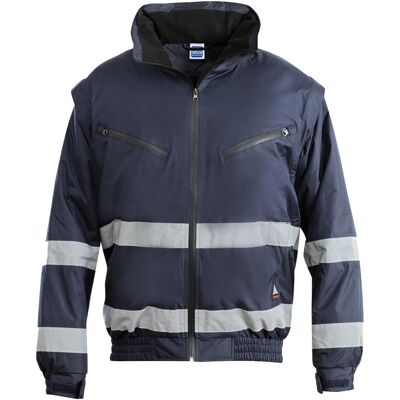 Chaqueta De Trabajo Acolchada Siggi Mercury - L Chaqueta De Trabajo Acolchada Siggi Mercury - L