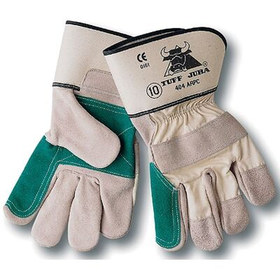 Juba - Guante Tela Reforzado Serraje Talla 8-9 T/guante Talla L-9 (caja 10) Juba - Guante Tela Reforzado Serraje Talla 8-9 T/guante Talla L-9 (caja 10)