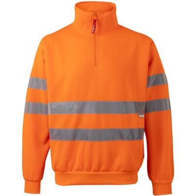 Sudadera Flúor Con Cremallera De Alta Visibilidad Velilla 4xl Naranja Fluor Sudadera Flúor Con Cremallera De Alta Visibilidad Velilla 4xl Naranja Fluor