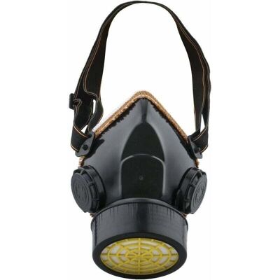 IKVZVKI Mascarilla Antipolvo, Protección Contra Pintura, Respirador Químico Industrial Contra Vapores Tóxicos, Mascarilla Con Cartucho Y Válvula De Fácil Respiración, Color Negro. IKVZVKI Mascarilla Antipolvo, Protección Contra Pintura, Respirador Químico Industrial Contra Vapores Tóxicos, Mascarilla Con Cartucho Y Válvula De Fácil Respiración, Color Negro.