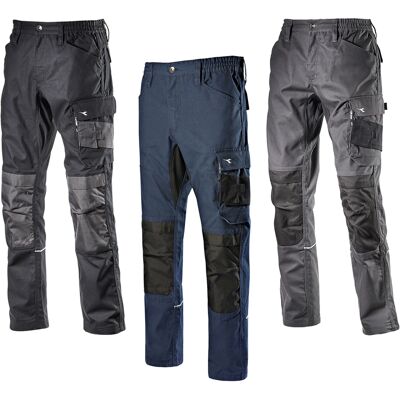 Diadora - Pantalones De Trabajo Utility Top Performance - 52 (eu) - Azul Diadora - Pantalones De Trabajo Utility Top Performance - 52 (eu) - Azul