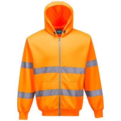 Sudadera De Alta Visibilidad De Tejido De Punto Con Capucha Y Cremallera Frontal Portwest B305 Xxl Naranja Sudadera De Alta Visibilidad De Tejido De Punto Con Capucha Y Cremallera Frontal Portwest B305 Xxl Naranja