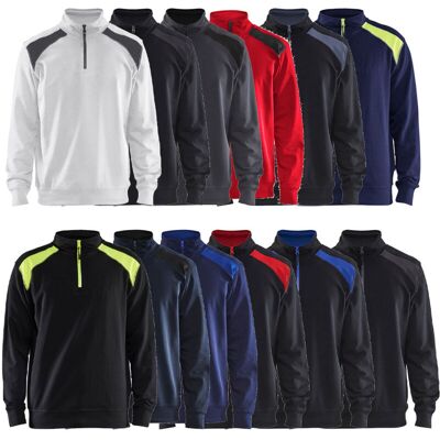 Blaklader - Sudadera De Trabajo 3353 Bicolor - Xl - Negro /gris Oscuro Blaklader - Sudadera De Trabajo 3353 Bicolor - Xl - Negro /gris Oscuro