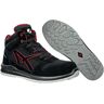 Boot de seguridad de sudor de Clifton Mid 44 Black/Red S3 EN ISO 20345: 2011 Leather