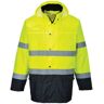 Portwest Chubasquero bicolor Traffic Lite - S166 m - Amarillo/Marino - Amarillo/Marino