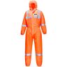 Mono laboral transpirable VisTex sms Tipo 5/6 antiestático naranja Portwest ST36 m - Naranja - Naranja