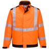 Portwest - Softshell Modaflame Multi Norm Arc - MV72 s - Naranja flúor / Azul marino - Naranja flúor / Azul marino