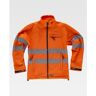 Chaqueta Workshell de alta visibilidad con reflectantes en pecho y mangas Workteam S9535 xl Naranja a.v. - Naranja a.v.