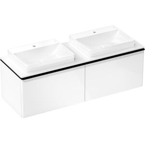 Hansgrohe Xelu Q Armario Bajo Lavabo - Blanco Brillo / Negro Mate - 54070670 Hansgrohe Xelu Q Armario Bajo Lavabo - Blanco Brillo / Negro Mate - 54070670