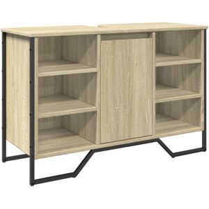 Vidaxl - Armario Lavabo Baño Madera Ingeniería Roble Sonoma 91x35x60 Cm Vidaxl - Armario Lavabo Baño Madera Ingeniería Roble Sonoma 91x35x60 Cm